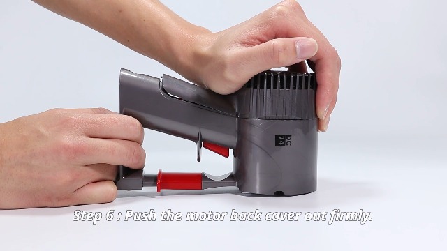 Amazon | モーターのリアカバー＋ポストHEPAフィルターへの置き換え